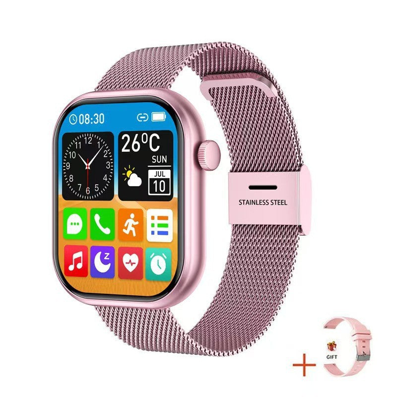 Elite Smartwatch – 24/7 Health Tracker with Remote Camera Control