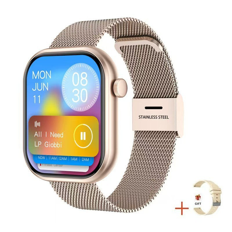 Elite Smartwatch – 24/7 Health Tracker with Remote Camera Control
