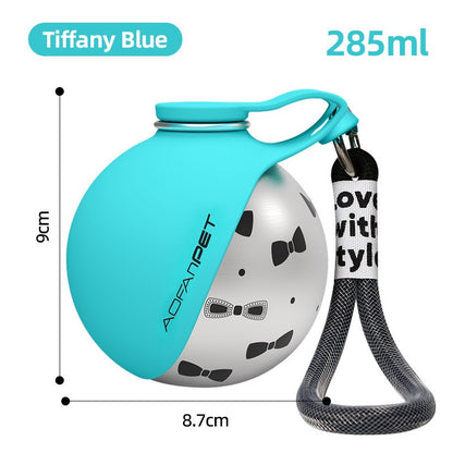 Ultimate 2-in-1 Leak-Proof Portable Dog Water Bottle & Travel Cup - Stainless Steel