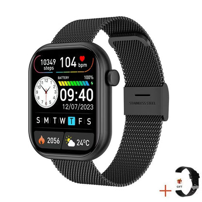 Elite Smartwatch – 24/7 Health Tracker with Remote Camera Control