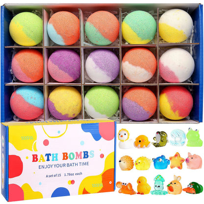 Glow-in-the Magical glow in the dark bath bombs