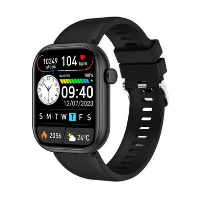 Elite Smartwatch – 24/7 Health Tracker with Remote Camera Control
